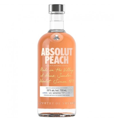 Vodka Absolut Apeach Cc Cordoba Parodi Srl