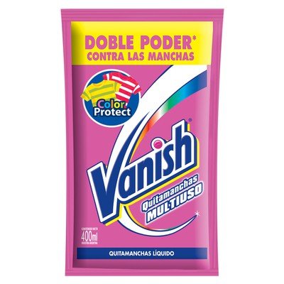 QUITAMANCHAS VANISH OXI GEL PRELAV LIQ 400 - Cordoba