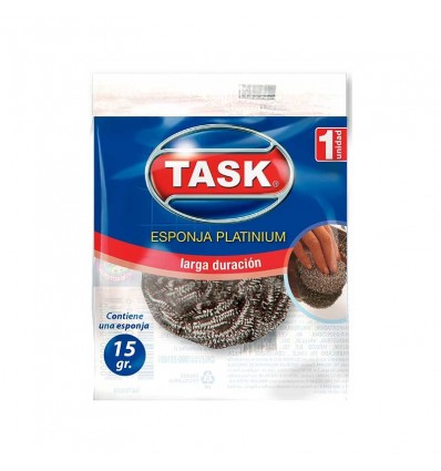 ESPONJA TASK ACERO INOXIDABLE FP 1UNID x 12 un.