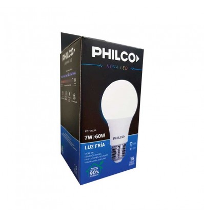 LAMPARA PHILCO LED 7W BULBO LF x 2 un.