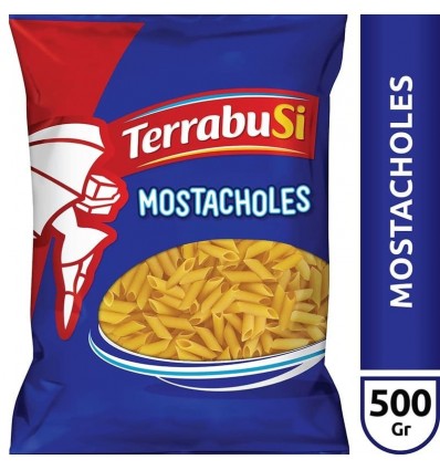 FIDEOS TERRABUSI MOSTACHOLES 500GR x 15 un.