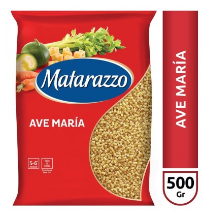 FIDEOS MATARAZZO AVE MARIA 500GR x 15 un.