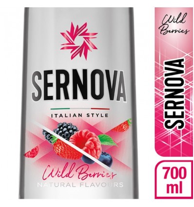 VODKA SERNOVA WILD BERRIES 700CC x 1 un.