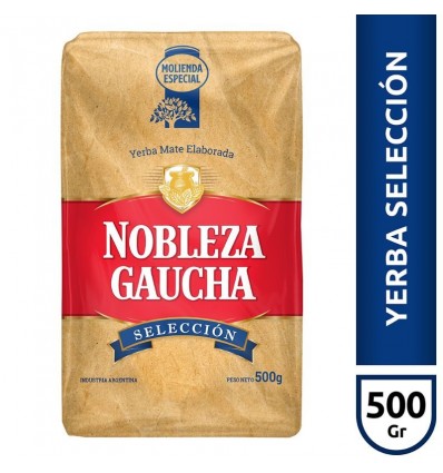 YERBA NOBLEZA GAUCHA SELECCION 500GR x 10 un.