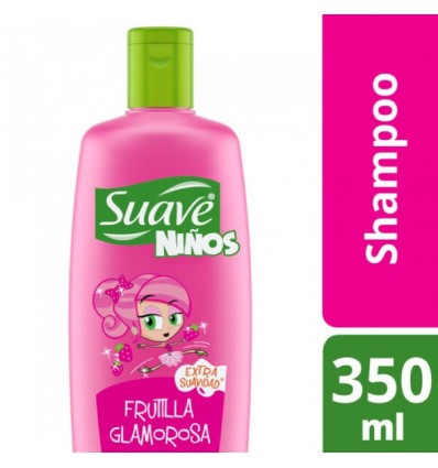 SH.SUAVE KIDS FRUTILLA GOMOROSA 350CC x 6 un.