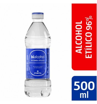 ALCOHOL BIALCOHOL PURO PVC 500CC x 12 un.