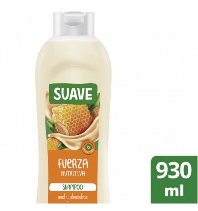 SH.SUAVE FUERZA NUTRITIVA MIEL 930CC x 8 un.