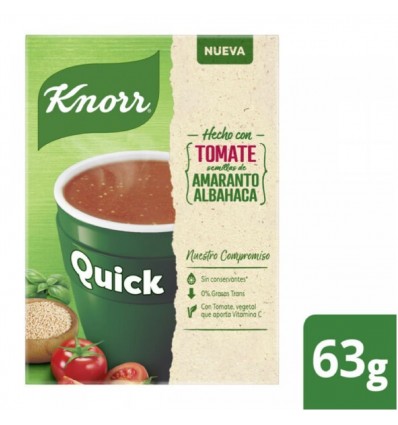 SOPAS K.S QUICK TOMATE AMARANTO 5 SOBRES x 6 un.