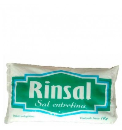 SAL RINSAL ENTREFINA BOLSA 1KG x 10 un.