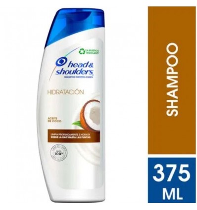 SH.HEAD & SHOULDERS COCONUT 375CC x 3 un.