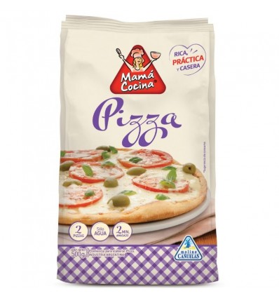 HARINA PRE MEZCLA MAMA COCINA PIZZA 500GR x 6 un.