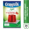 GELATINA EXQUISITA FRUTILLA LIGHT SOB 25GR x 15 un.