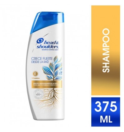 SH.HEAD & SHOULDERS FUERZA 375CC x 3 un.