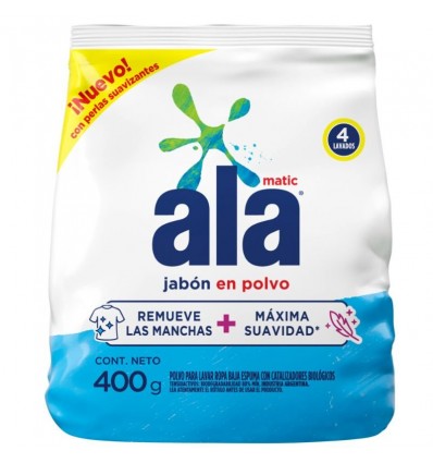 DET.POLVO ALA REGULAR 400GR x 24 un.