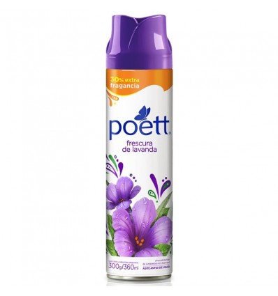 DEO.AMB POETT FRESCURA DE LAVANDA 360CC x 6 un.