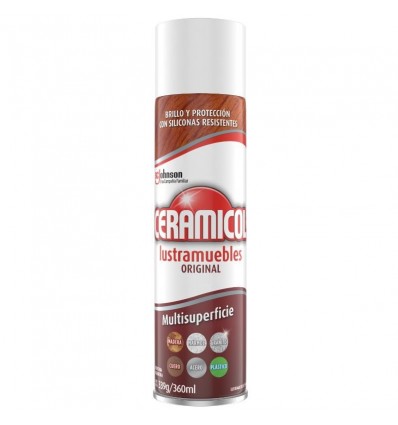 LUSTRAMUEBLES CERAMICOL AEROSOL 360CC x 6 un.