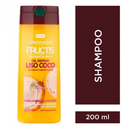 SH.FRUCTIS LISO COCO 200CC x 6 un.