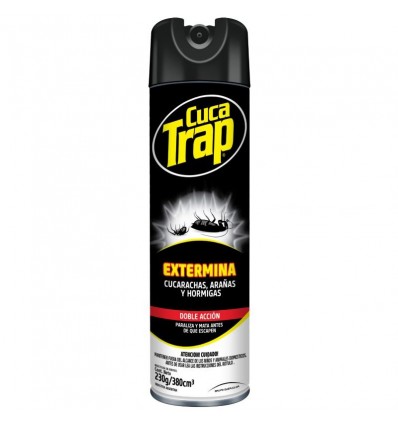 INSECTICIDA CUCATRAP CUCARACHAS 380CC x 6 un.