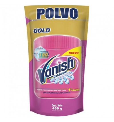 QUITAMANCHAS VANISH EFERV POLVO DP 450G x 3 un.