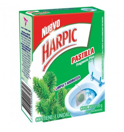 DEO.P/INOD HARPIC PASTILLA PINO 20GR x 12 un.