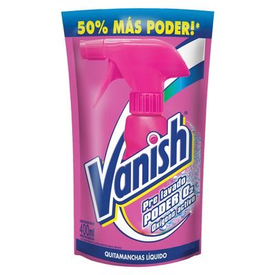 QUITAMANCHAS VANISH OXI GEL PRELAV LIQ 400 - Cordoba