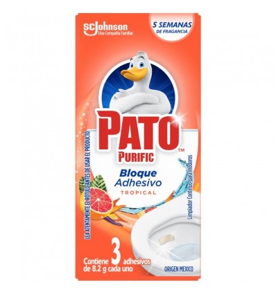 DEO.P/INOD PATO FLORAL ADHESIVO 24.6GR x 12 un.