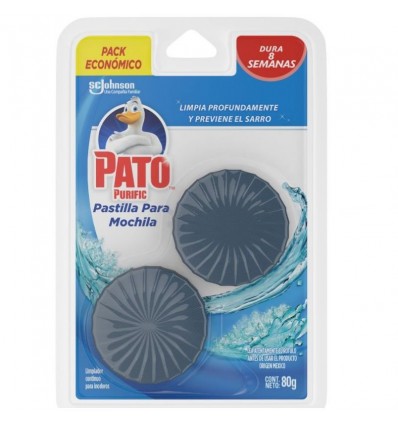 DEO.P/INOD PATO BLOQUE MOCHILA 80GR x 6 un.