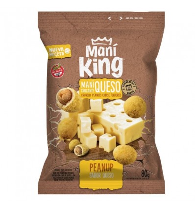 MANI KING CROCANTE SABOR QUESO 80GR x 15 un.