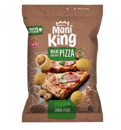 MANI KING CROCANTE SABOR PIZZA 80GR x 15 un.