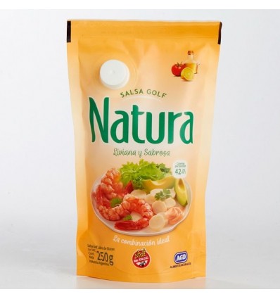 SALSA GOLF NATURA DP 250GR x 12 un.