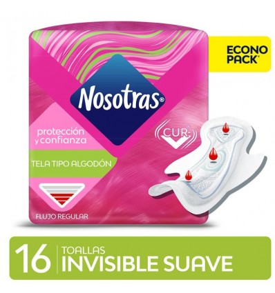 T.F.NOSOTRAS INVISIBLE DELGADA SUAV C/A 16 x 5 un.