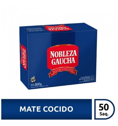 MATE COCIDO NOBLEZA GAUCHA 50UN x 10 un.