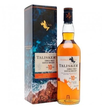 WHISKY TALISKER 10 AÑOS ESTUCHE 750CC x 1 un.