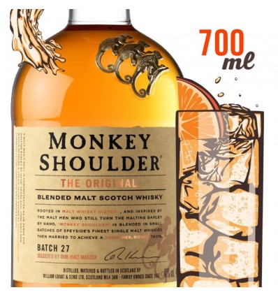 WHISKY MONKEY SHOULDER 700CC x 1 un.