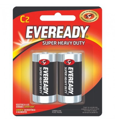 PILAS EVEREADY BLISTER EXT DUR MED C 2UN x 6 un.