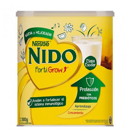 LECHE EN POLVO NIDO FORTI GROW LATA 750G x 3 un.