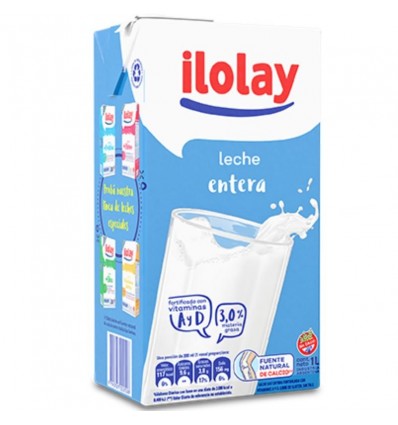 LECHE LARGA VIDA ILOLAY ENTERA T BRICK 1LT x 12 un.