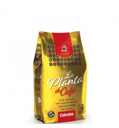 CAFE LA PLANTA CAFE TORRADO MOLIDO 125G x 6 un.