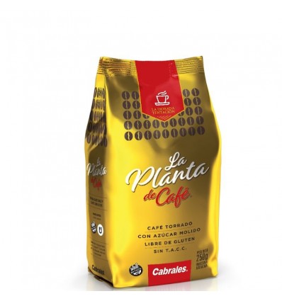 CAFE LA PLANTA CAFE TORRADO MOLIDO 250GR x 6 un.