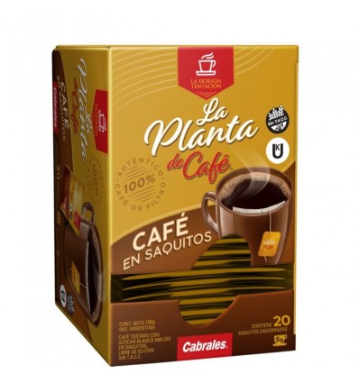 CAFE LA PLANTA CAFE EN SAQ 18UNID x 6 un.