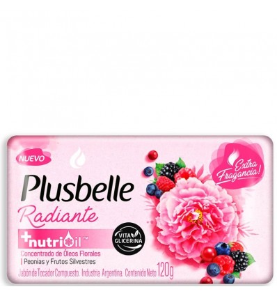 JAB.DE TOC PLUSBELLE RADIANTE VIT 120GR x 9 un.