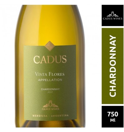 CADUS VISTA FLORES APP CHARDONNAY 750CC x 1 un.