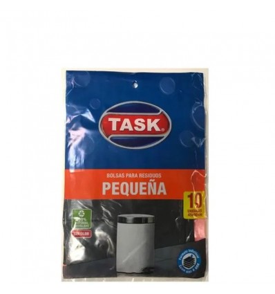 BOLSA RESIDUO TASK PLANA 45X60X10UN x 5 un.