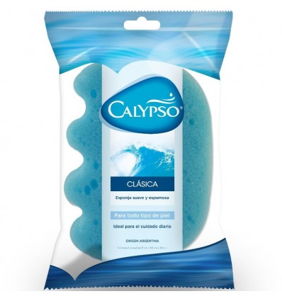 ESPONJA P/CUERPO CALYPSO NAT CLASICA 1UN x 15 un.