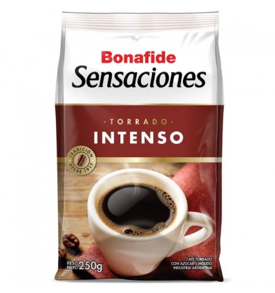 CAFE BONAFIDE TORRADO INTENSO 250GR x 4 un.