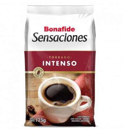 CAFE BONAFIDE TORRADO INTENSO 125GR x 6 un.