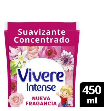 SUAVIZANTE VIVERE MIMOS FLORALES 450CC x 5 un.