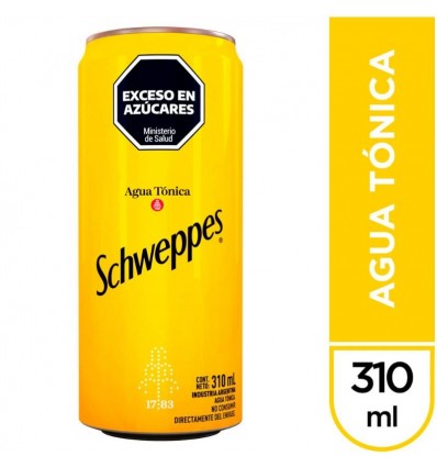 SCHWEPPES TONICA LATA 310CC x 6 un.