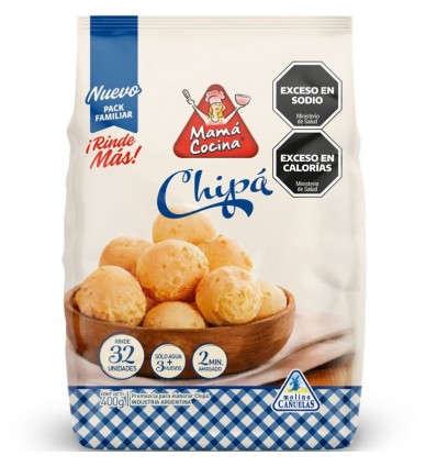 HARINA PRE MEZCLA MAMA COCINA CHIPA 250GR x 6 un.