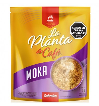 CAFE LA PLANTA CAFE MOKA DP 115GR x 12 un.